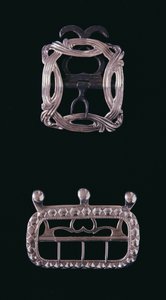 Silverspännen, engelska, sent 1700-tal